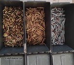 .223, 9mm, ammo cans and mags.