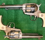 Ruger Vaquero in .44Mag Gold Cylinder Inlay (Pair)